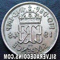 1948 sixpence for sale