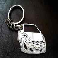 vauxhall corsa key ring personalised for sale