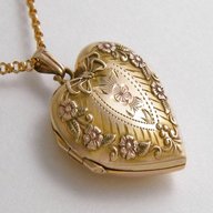 solid gold locket for sale