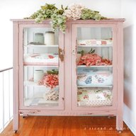 shabby chic linen cupboard for sale