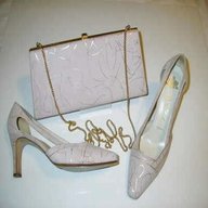 dusky pink shoes and bag for sale