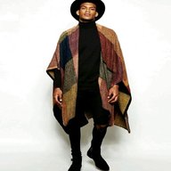 mens poncho for sale