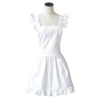 white pinny apron for sale