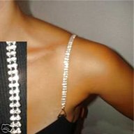 diamante bra straps for sale