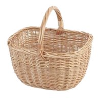 wicker shopping baskets for sale