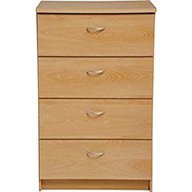 beech effect chest drawers for sale