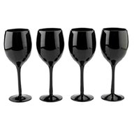 black wine glasses for sale