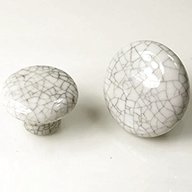 crackle glaze knobs for sale