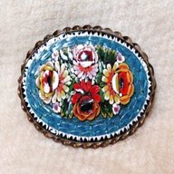 millefiori brooch for sale