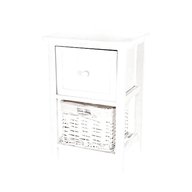 white wicker drawers for sale