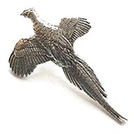 pheasant pin badge for sale