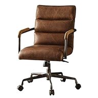 brown leather office chair for sale