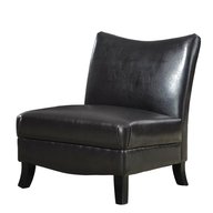 leather slipper chair for sale