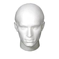 polystyrene mannequin head for sale