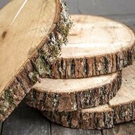 log rounds log slices for sale