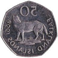 falklands 50p coin for sale