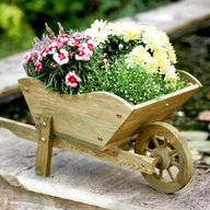 wheelbarrow planter for sale