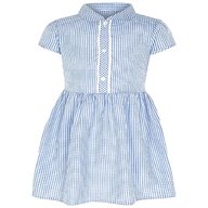 girls blue gingham school dress for sale