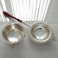tea strainer silver for sale