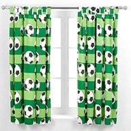 green football curtains for sale