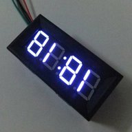 12 volt clock for sale