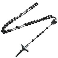 mens rosary necklace for sale