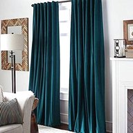 cotton velvet curtains for sale