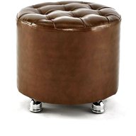 leather stool ottoman for sale