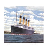 signed titanic print for sale