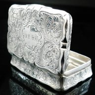 silver snuff boxes antique for sale