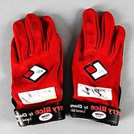 signed football gloves for sale