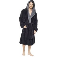 mens dressing gowns large hooded for sale