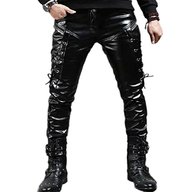 rock leather trousers for sale