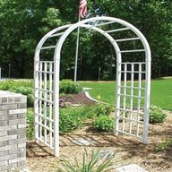 white garden arch for sale