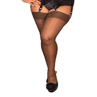 brown seamed stockings for sale