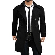 mens long trench coat for sale