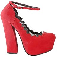 red platform shoes for sale