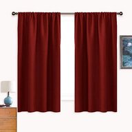 maroon curtains for sale
