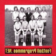 ladies football programmes for sale
