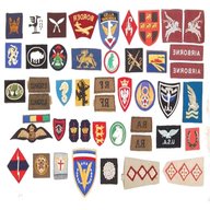 british military cloth badges for sale