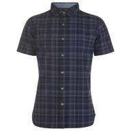mens short sleeve check shirts for sale