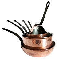 vintage copper saucepans for sale