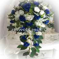 teardrop bouquet blue for sale