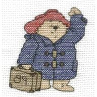 paddington bear cross stitch for sale