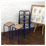 vintage school stools for sale