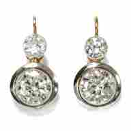 old diamond earrings for sale