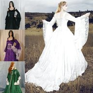 medieval wedding dress for sale