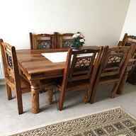 jali dining table chairs for sale