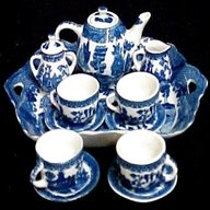 willow pattern tea set for sale