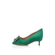 green kitten heel shoes for sale